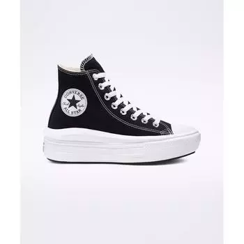 Converse Chuck Taylor All Star Move черные 568497c Chuck Taylor All Star Move Canvas цвет черный 568497c 225