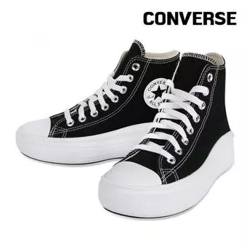Converse Chuck Taylor All Star Move Hi Sneakers Black 568497c 568497C/240mm(US7)