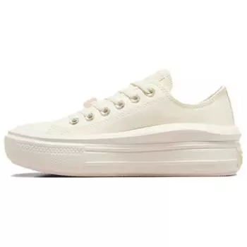 Converse Chuck Taylor All Star Move Женские кроссовки на низкой платформе Cherry Blossom кремового цвета Egret A10085C 41