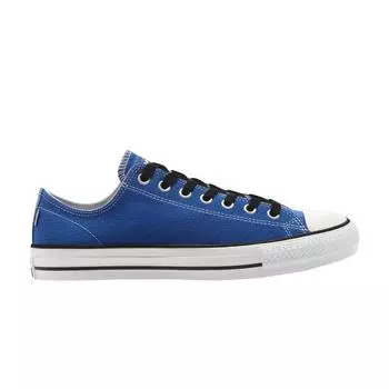 Converse Chuck Taylor All Star Pro Perforated Suede - Кроссовки унисекс Rush Blue Black White 170066C 44.5