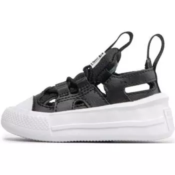 Converse Chuck Taylor All Star Ultra Sandal TD Black White Baby Sneakers A01219C 22