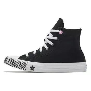 Converse Chuck Taylor All Star Voltage High Top Canvas Sneakers Women Sneakers Black 566731C 41.5
