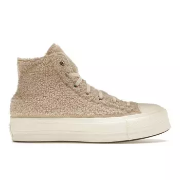 Converse Chuck Taylor All Star Высокие уютные клубные женские кроссовки на платформе Pink Farro Egret 570024C 41.5