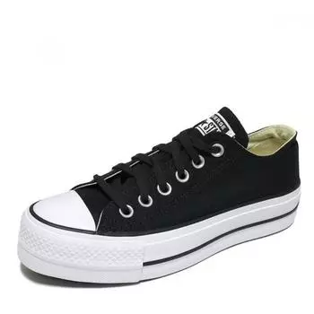 Converse Chuck Taylor Low Top Platform Sneakers Shoes Black 560250c 560250C:250mm(US8.5)