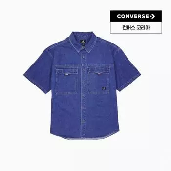 Converse Denim Utility Shirt Med Light Indigo 10028349 A01 90
