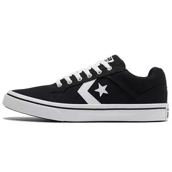 Converse El Distrito 2.0 Удобные универсальные прочные низкие парусиновые туфли унисекс кроссовки черные 167008C 39