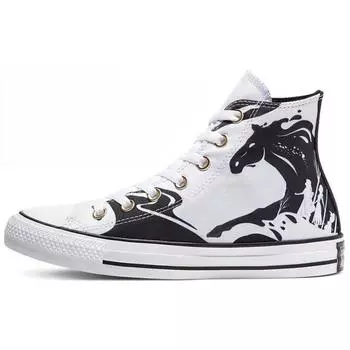 Converse Frozen 2 X Chuck Taylor All Star High Enchanted Forest Unisex Black and White 35