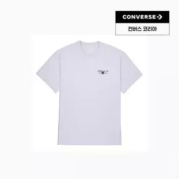 Converse Футболка Chuck 70 License PlaTe Loose Fit, цвет Beary Grey 10028406 A01 100