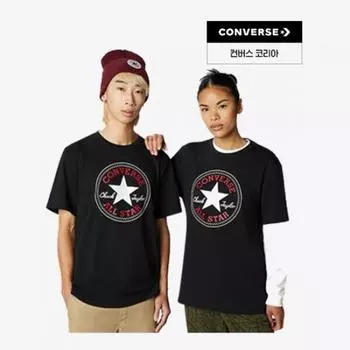 Converse Футболка Converse All Star PATCH STANDARD FIT STORE с нашивкой Daegu Department Store black 95