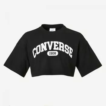 Converse Футболка Converse Sporty Crop 10027253 A01 черная 85