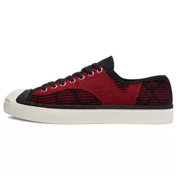 Converse Jack Purcell Rally Patchwork - Кроссовки унисекс с томатным пюре красный черный белый 170473C 40