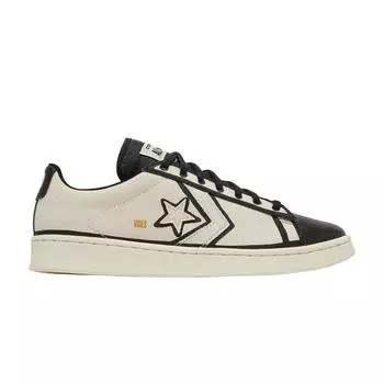 Converse Joshua Vides x Pro Leather Made in Studio Кроссовки унисекс кремового цвета натурального цвета слоновой кости черного цвета A00713C 42.5