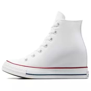 Converse Кеды Chuck Taylor All Star Wedge Platform High Белые Красные Темно-синие Женские A11908C 39