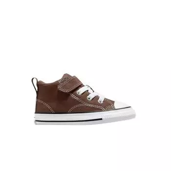 Converse Кроссовки Chuck Taylor All Star Mid TD Malden Street - Bear Nap Brown Baby белые черные A11524C 22