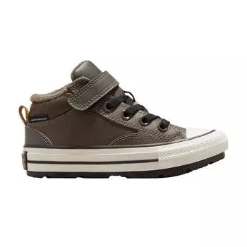 Converse Кроссовки Chuck Taylor All Star Mid PS Malden Street - Truffle Kids серые Harvest-Moon черные A09309C 33