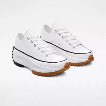Converse Кроссовки Converse Run Star Hi Low в универмаге Daegu Department Store белого цвета white 220