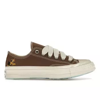 Converse Кроссовки Golf Le Fleur x Chuck 70 Low Darryl Pack - Dachshund Unisex, коричневые, многоцветные, зимне-белые, A11675C 36