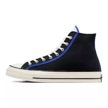 Converse Кроссовки унисекс Chuck 70 High Black Blue Flame Egret A05625C 37.5