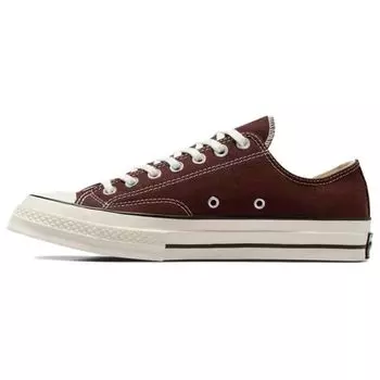 Converse Chuck 70 Low Dark Root Unisex Sneakers Brown Egret Black A08189C 35