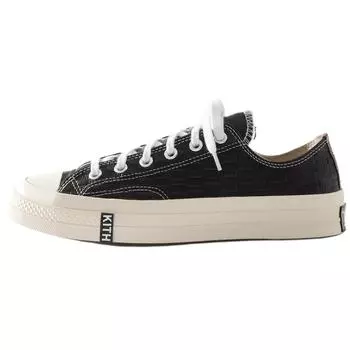 Converse Кроссовки унисекс Kith x Chuck 70 Low Black Monogram Egret White A11438C 39