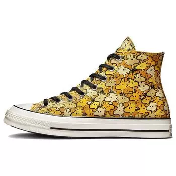 Converse Кроссовки унисекс Peanuts x Chuck 70 High Woodstock Camo Желтый Соба Цинк-Желтый A01871C 35