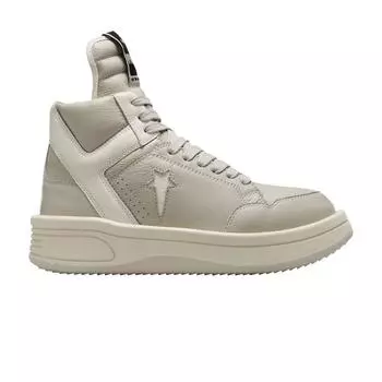 Кроссовки Converse Rick Owens x DRKSHDW TURBOWPN Mid Pelican Unisex серые Egret Fog A10960C 41