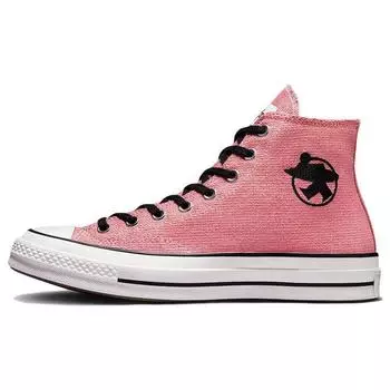 Converse Кроссовки унисекс Stussy x Chuck 70 High Surfman Pink Plumeria Black A02052C 39