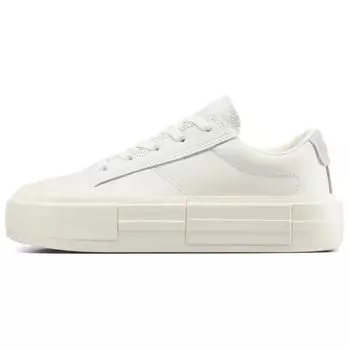 Converse Круиз Кожа Низкие Выстиранный Серый Женские Кроссовки Кремовый Винтажный Белый A15818C 36