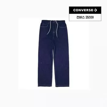 Converse Мешковатые джинсы с открытым краем из жесткого денима из смолы 10028414 A01 80