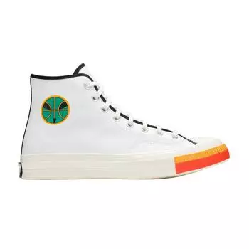 Converse Мужские кроссовки Chuck 70 High Roswell Rayguns белые университетские-золотые черные 171167C 37.5