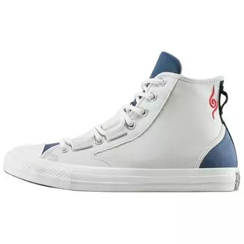 Converse Naruto Shippuden x Chuck Taylor All Star High Какаши Мужские Кроссовки Серый Белый Морской A14839C 41.5