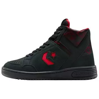 Converse Naruto Shippuden x Weapon Mid Итачи Мужские Кроссовки Черный Красный A14835C 41