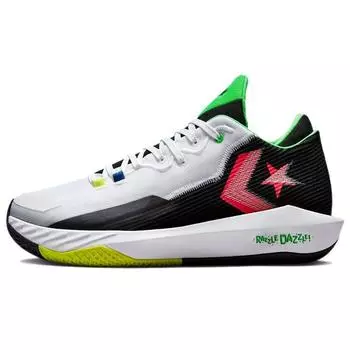 Converse NBA Jam x All Star BB Jet Razzle Dazzle! Кроссовки унисекс Белые Солнечно-Красные Черные 171634C 35.5