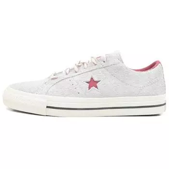 Converse One Star Pro Low Barely Grey Astrodust Pink Unisex Sneakers Egret A10338C 35.5