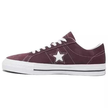 Converse One Star Pro Low Bloodstone унисекс кеды красные белые черные A08480C 35