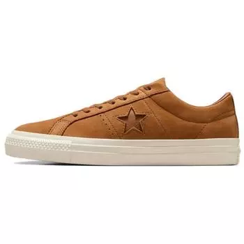 Converse One Star Pro Low Warm Tan унисекс кеды коричневые Egret A09247C 41
