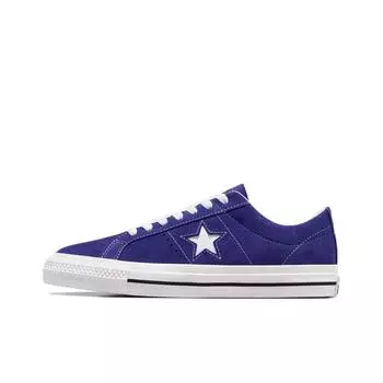 Converse Кроссовки One Star Pro Suede Low Night Indigo Unisex, синие, белые, черные A09230C 37
