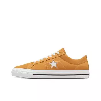 Converse One Star Pro Suede Low Sunflower Gold Unisex Sneakers Yellow White Black A09231C 42