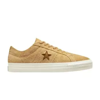 Converse One Star Pro Vintage Suede Low Trailhead Золотые кроссовки унисекс Коричнево-медовый A04158C 35.5