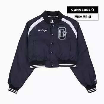 Converse Outer Retro Chuck Graphic Varsity Jacket Black 10027978 A01 80