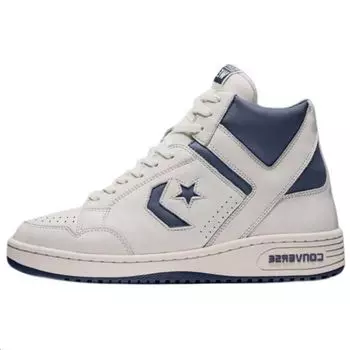 Converse Weapon High Old Money Pack - темно-синие кроссовки унисекс белые винтажные-белые цапли A09879C 41