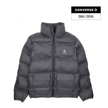 Converse Patch Pocket Core Puffer Jacket Dark Matter 10027260 A02 95