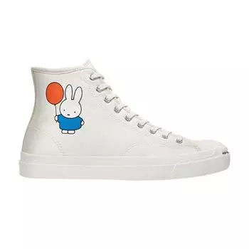 Converse POP Trading Company x Jack Purcell Pro High Miffy - Кроссовки унисекс Egret Cream Black 171851C 42