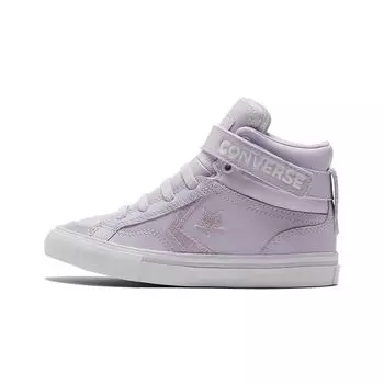 Converse Pro Blaze Strap Easy-On High PS Vapor Violet Glitter Детские кроссовки Фиолетовый A03041C 28