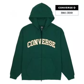 Converse Retro Chuck Hoodie Green Envy 10027083 A03 95