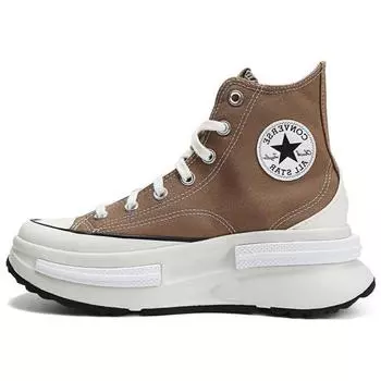 Converse Run Star Legacy CX Platform High Hot Tea Unisex Sneakers Tan Egret Black A09833C 35
