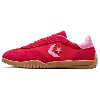 Converse Run Star Trainer красные розовые унисекс кеды Egret A10371C 44