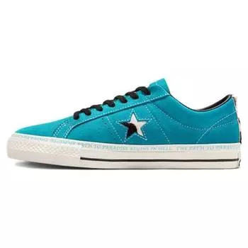 Converse Sean Pablo x One Star Pro Low Paradise - Кроссовки унисекс Rapid Teal Blue Black Egret 173215C 35