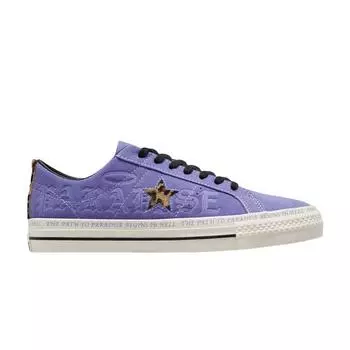 Converse Sean Pablo x One Star Pro Low Paradise - Кроссовки унисекс Wild Lilac Purple Black Egret A04371C 45