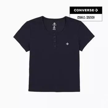 Converse Star Chevron Tee Black 10028245 A01 80